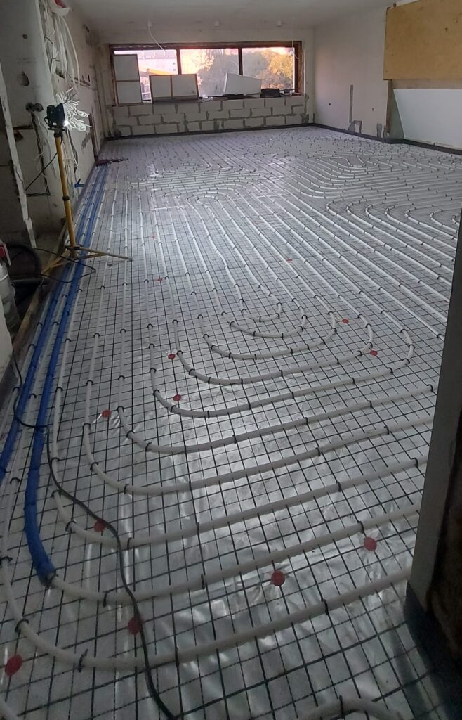 Ogrzewanie podłogowe podział na strefy